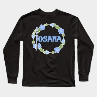 Osaka Nemophila Festival: min'na no hanabi Spectacle Long Sleeve T-Shirt